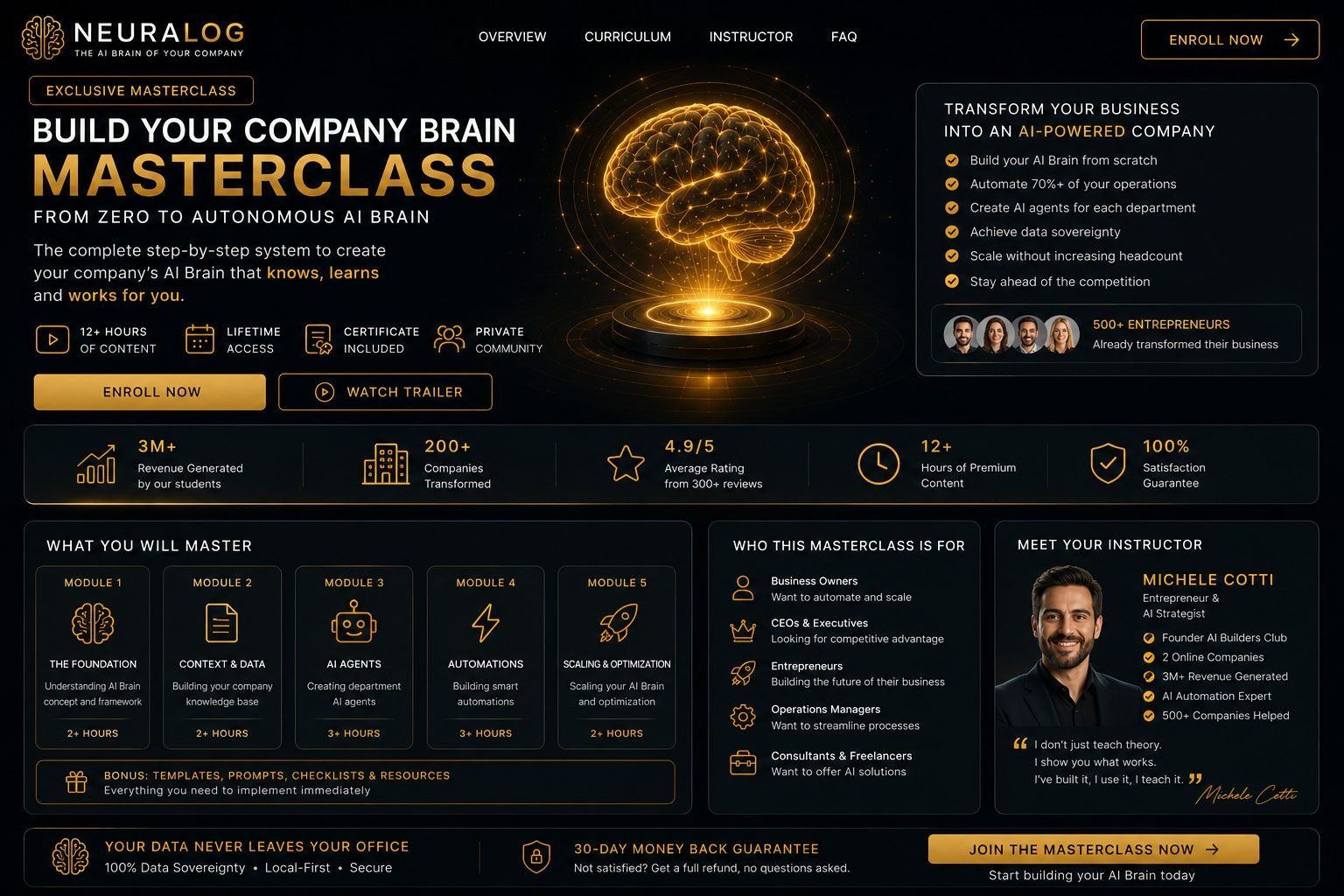 Masterclass Neuralog